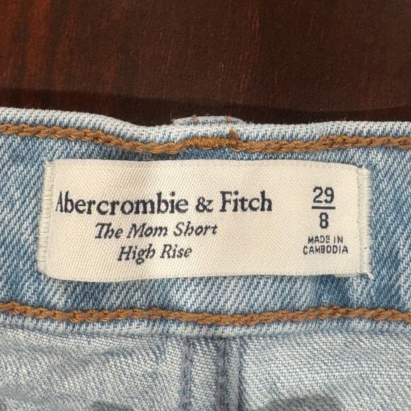 Abercrombie & Fitch The Mom Short High Rise Size 29 Size 8 - Picture 3 of 6